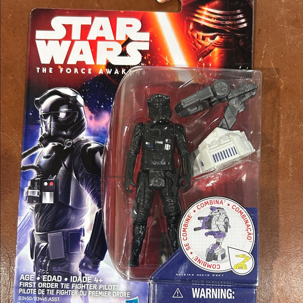 Star Wars Black and White TIE Fighter Pilot Figure